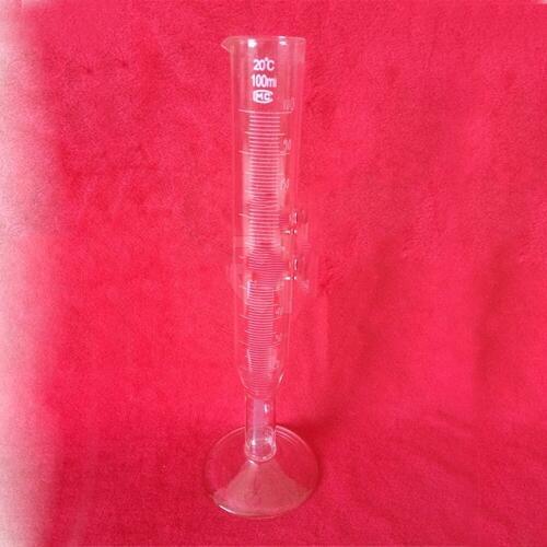 100ml different neck Laboratory Cylinder New Graduated Glass Measuring Cylinder Chemistry Laboratory Measure