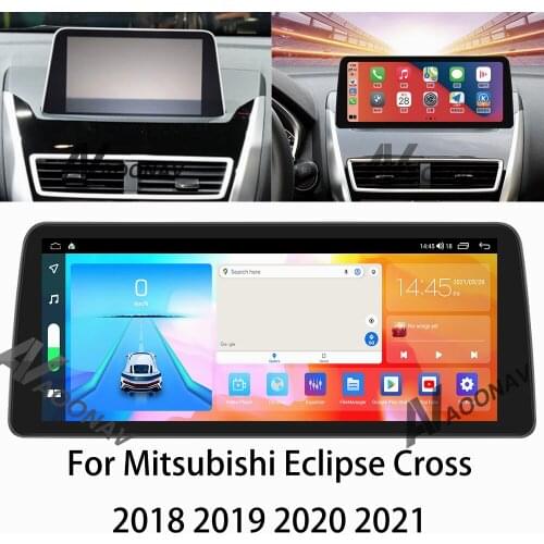 128GB Android Car radio GPS For Mitsubishi Eclipse Cross 2018-2021 Car Multimedia Player Navigation Stereo receiver Head Unit