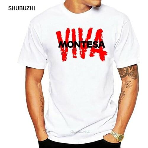 New Rare Viva Montesa Espana Motorcycles MenS T-Shirt S To 3Xl Vintage Tee Shirt men cotton tshirt summer brand teeshirt