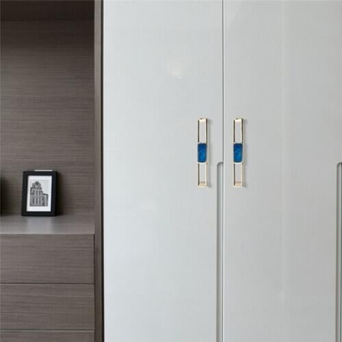 Nordic Marble Shell Cabinet Handle Knobs Cupboard Drawer And Wardrobe Pulls Kitchen Furniture Hardware Home Improvement