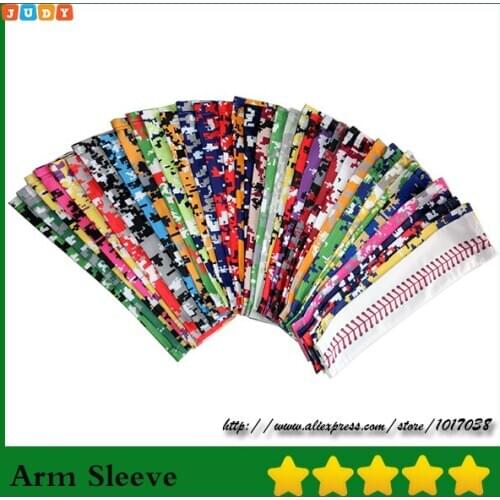 Wholesale DHL Elite sleeve Baseball Stitches camo arm sleeve baseball Outdoor Sport Stretch compression sports bands