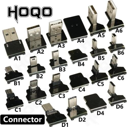 FFC Type-C Mini Micro USB Extension Ribbon Cable 90 FPV Slim Flat Soft flexible FPC charge FPV Brushless Handheld Gimbal monitor