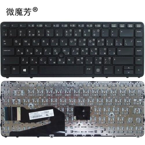 Russian Replacement Keyboard For HP Elitebook 840 G1 G2 850 G2 RU No backlight