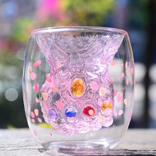 Glass Cup Gauntlet Thanos Cosplay Prop Beer Juice Cocktail Superhero Party Cups Home Decor