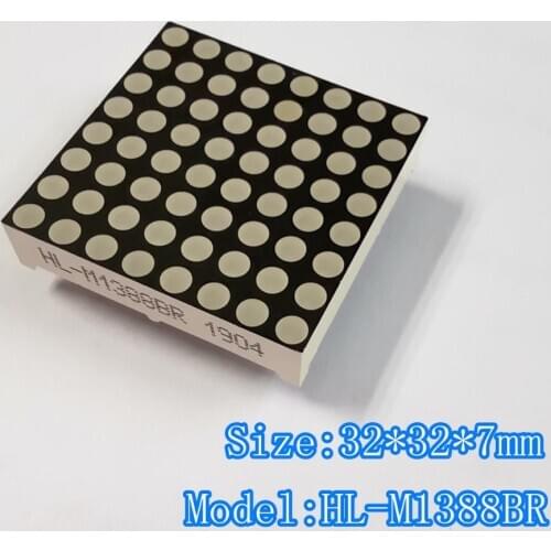LED Dot Matrix module 3MM dot matrix 1388 dot matrix