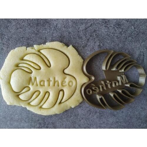 Tropical Sheet Cookie - Customizable with first name Designed