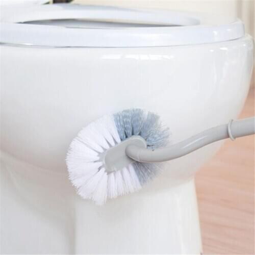 2019 Plastic Long Handle Cleaning Brush Toilet Brush Cleaner Bathroom Cleaning Tool Bathroom Corner Cleaning Brush