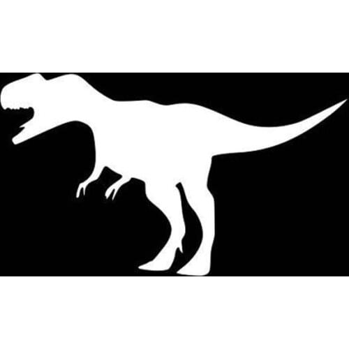 Black/Sliver T-Rex Vinyl Car Body Decal Window Decal Vinyl Car Decals Car Rear windshield Removable New S1029