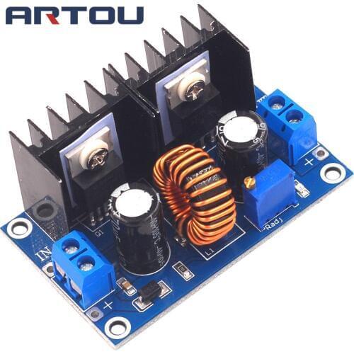 DC 4-38V to 1.24-36V 8A Voltage Regulator Module Digital PWM Adjustable DC-DC Step Down Voltage Regulator DC XL4016E1