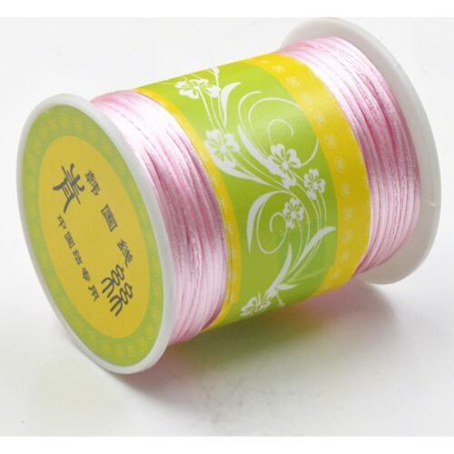 80 Meters Baby Teether Accessories Teething Necklace Cord Nylon DIY Jewelry Charms Necklace Pendants Tool Thread Satin Ropes