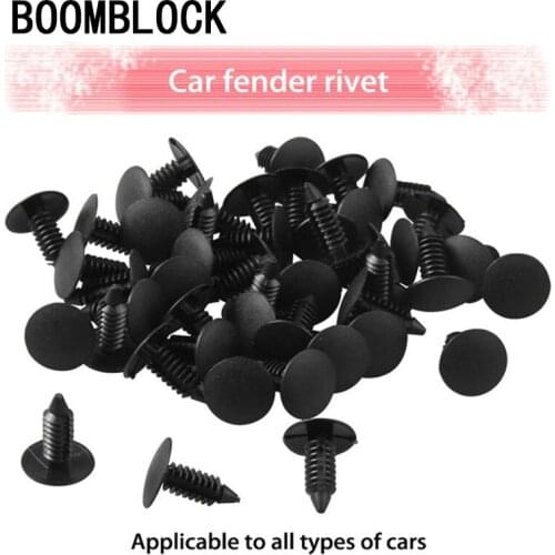 50Pcs Car Door Fender Trunk Fastener for Nissan Qashqai J11 J10 Opel Astra J H Kia Rio 3 4 Ceed Sorento Skoda Octavia A5 A7 2
