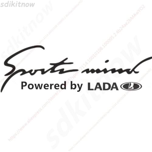 New Russia Car Body Windows Sports Decal Sticker Styling Decoration for lada niva kalina priora granta largus vaz samara 2110