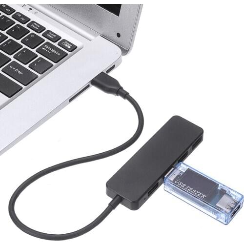 New 4 Ports USB 3.0 Ultra Slim Data Hub Suitable for Windows 7/8/10 Vista Macbook Mac USB Extension CablesTransfer Splitter