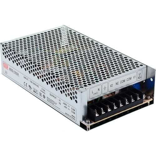 Original Mean Well ADS-15524 meanwell Security Series 24V 5V 154.2W Single Output wtih 5V 3A DC/DC Converter