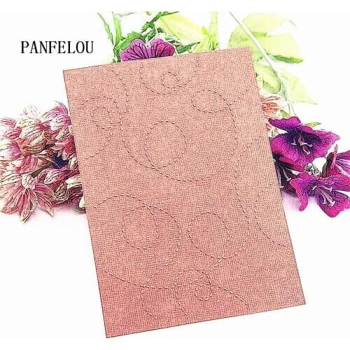 Easter plastic clock template line craft card making paper card album wedding decoration clip Embossing folders