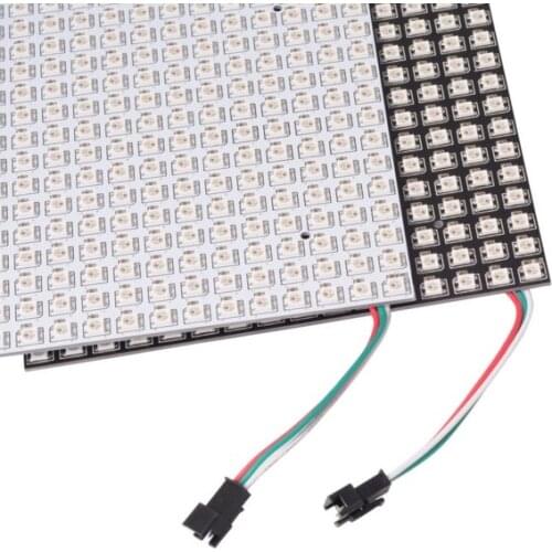 [Seven Neon]Free shipping DC5V 16x16 256led WS2812B/WS281 LED Flexible Panel Screen LED RGB Pixel Digital Addressable light