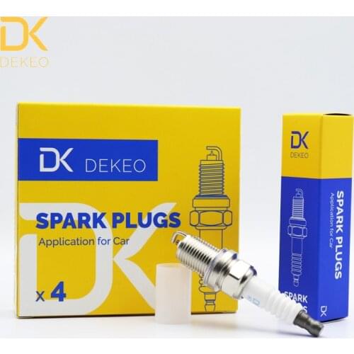 DEKEO For Toyota 4Runner Celica Corolla Echo MR2 Paseo Previa Prius Supra Tacoma Yaris Mazda 2 Audi A4 A5 Spark Plug K16RU11
