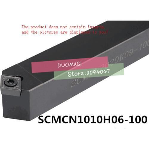 SCMCN1010H06-100 10*10mm Metal Lathe Cutting Tools Lathe Machine CNC Turning Tools External Turning Tool Holder S-Type SCMCN