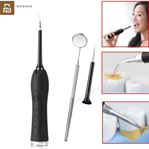 Youpin YMYM Electric Sonic Dental Scaler Tooth Calculus Remover Tooth Stains Tartar YC1 For Dentist Teeth Whitening Oral Hygiene