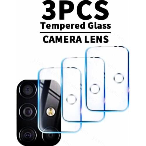 3PCS Full Cover Tempered Glass for Samsung Galaxy A51 5G Camera Lens Screen Protector Protective Glass A51 A 51 A515 A516
