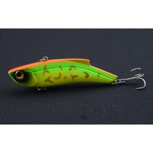 1Pcs 3D Painting Crankbait VIB Hard Baits 9cm/26.5g Artificial Vibrator Bass Bait Wobbler For Pike Fishing