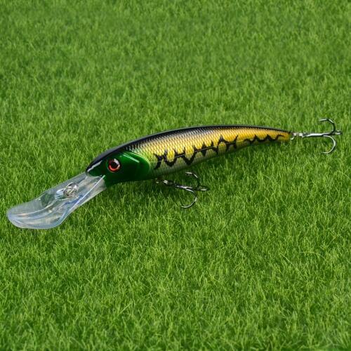 1PCS Fishing Lure Minnow 16cm/27g Crankbait Hard Bait Big Lip Wobbler Floating Leurre Isca Artificial Baits Pesca