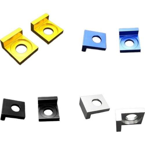 2pcs Chain Tensioner Adjuster For 12mm Spindles / Axles L Block Wheel Dirt PitBike 110cc 125cc Motocross Electric Scooter Parts