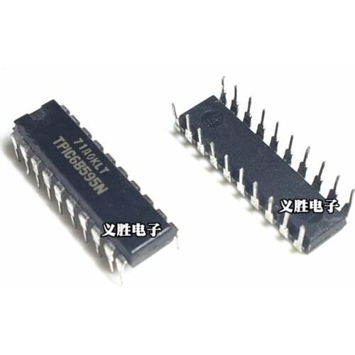 2PCS New TPIC6B595N TPIC6B595 DIP20 Straight Plug Imported Origina