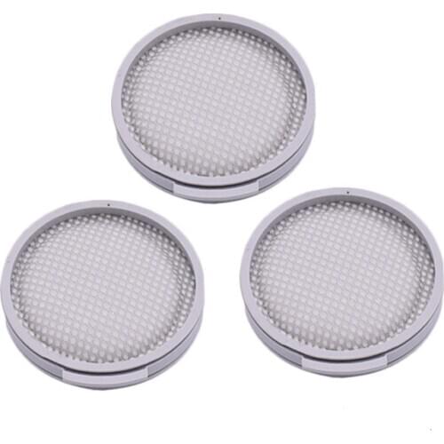 3Pack Filters for Xiaomi Mijia SCWXCQ01RR H6 Handheld Wireless Vacuum Cleaner Replaceable Parts
