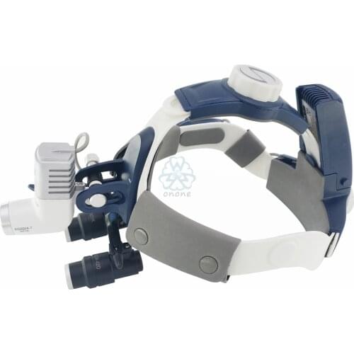 6.0x Dental headlamp Surgical headlight Medical Examination LED adjustable High intensity Wireless chargeable HeadLight Lamp ENT