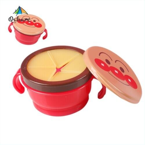 Baby Snack Box Leakproof Baby Food Container Out Portable Food Storage Container With Lid Baby Feeding Box BPA Free Snack Bowl