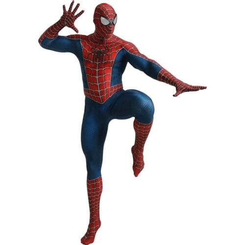 Raimi Costume Cosplay halloween disfraces de Superhero Costume Cosplay Spandex 3Dprint Raimi Zenzai suit costume hubie