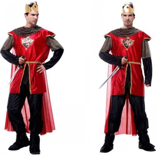 Halloween Royal retro couple costumes European court king queen Cosplay clothing Christmas Party costume for Couple