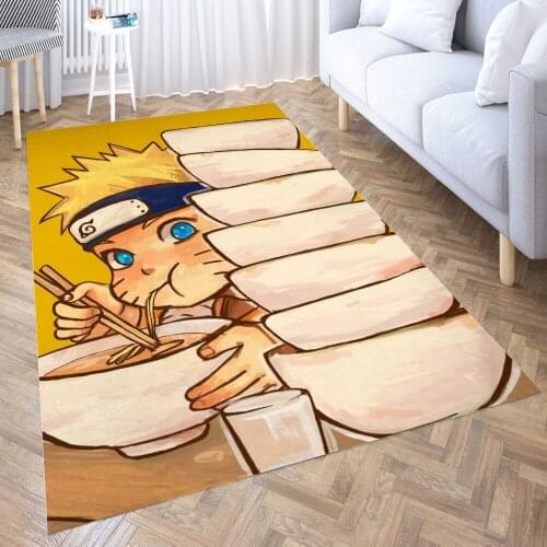 N-a-r-u-t-o ramen Rugs Non-Slip Floor Mat Doormats Home Rug Carpet Bedroom Entrance Door Mat Kitchen Rugs Yoga Mat Doormat Decor