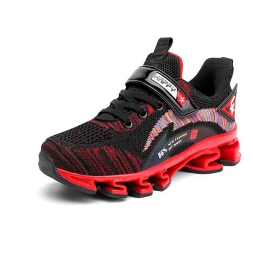 Summer New High Quality Childrens Shoes Boys Fashion Breathable Sneakers Girls Lightweight Kids Shoes Soft Bottom Running Shoe