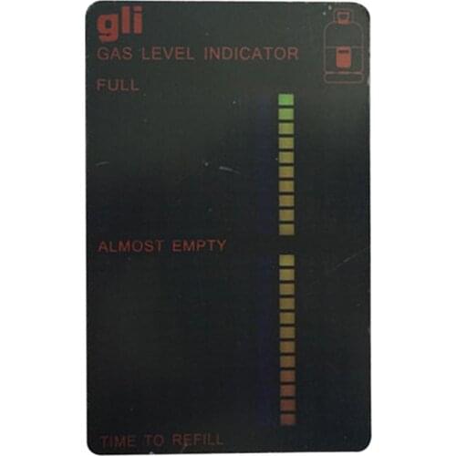 Magnetic Gas Cylinder Tool Gas Tank Level Indicator Propane Butane LPG Fuel Gauge Caravan Bottle Temperature Measuring Stick