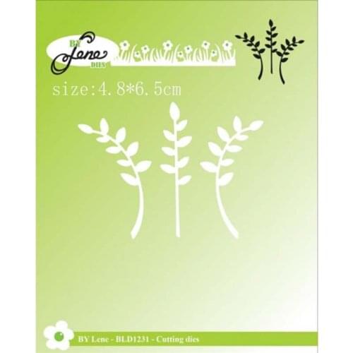 Three leaves Metal Cutting Dies Cutting Mold Decoration Scrapbook Paper Craft Knife Mold Blade Dies Stencils Dies new 2021