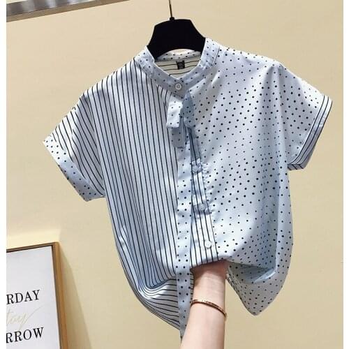 Блузки в полоску MIUXIMAO China At AliExpress