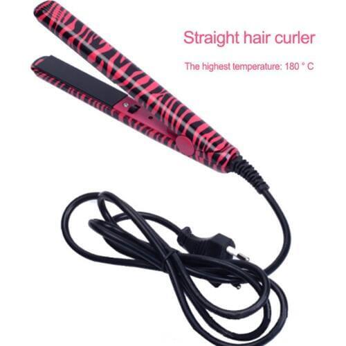 Multi-function Fast Heating Hair Straightener Mini portable straight hair curler dual-use hairdressing tool straight clip