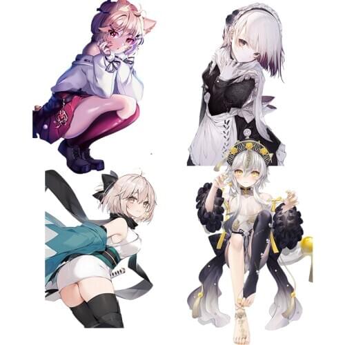 Three Ratels CDM284 lovely Magic girl anime car hood sticker laptop decal wall stickers home decoration living room