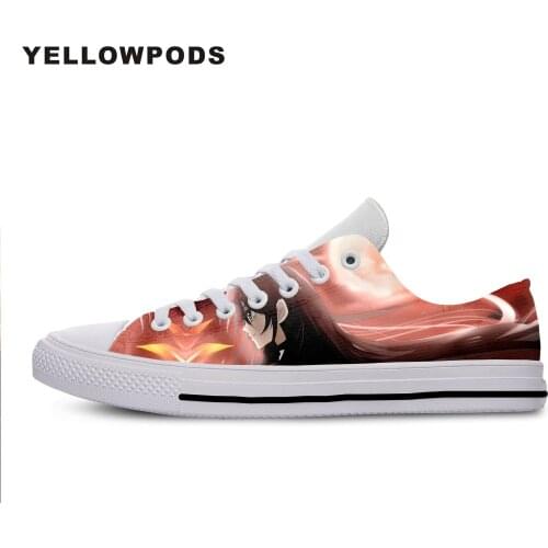 New Canvas Men Casual Shoes Berseria Hot Fashion For Men/women High Quality Harajuku 3D Printing Berseria Off White Shoes Man