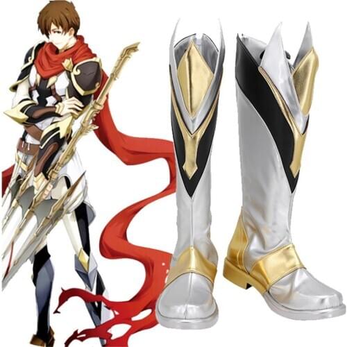 The King’s Avatar Lord Grim Cosplay Shoes Boots Adult Mens Leather Boots L320