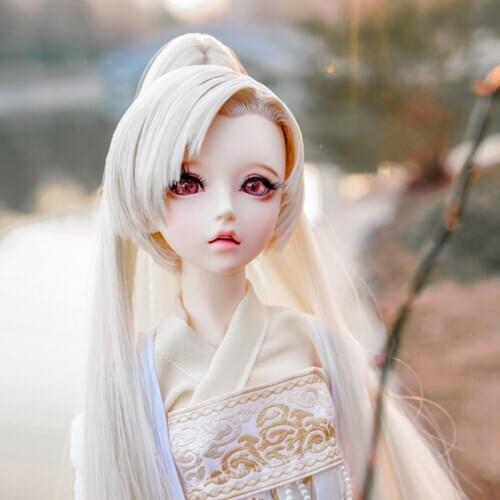 New Style 1/3 1/4 Bjd Wig High Temperature Wire Bjd Wig SD For BJD Doll Wig Doll Accessories