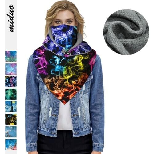 Hiking Scarves Outdoor Half Face Mask Cover Unisex Ski Snow Cycling Climbing Warm Winter Neck Guard Scarf Protecting Neck