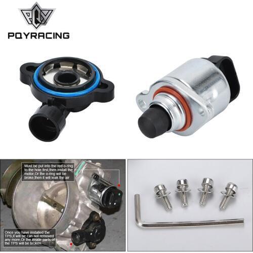 PQY - New TPS Throttle Body Posistion Sensor + IAC Sensors 4.8 - 5.3 - 6.0 For LS1 LS6 Trans Am Camaro PQY5961