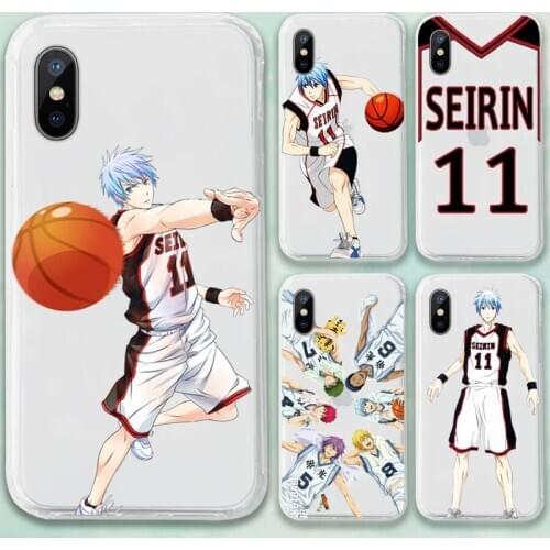 Kuroko No Basket Phone Case Transparent for iPhone 11 12 mini pro XS MAX 8 7 6 6S Plus X 5S SE 2020 XR