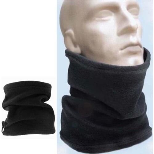 Drop Shipping Hot Sale Unisex Polar Fleece Neck Warmer Thermal Snood Scarf Hat Ski Wear Snowboarding