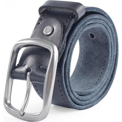 Designer Belts Mens natural genuine leather belt male High quality cowhide belt luxury Casual pin buckle belts for men korean