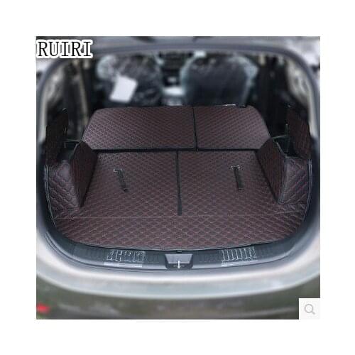 Good quality! Custom special car trunk mats for KIA Sorento 7 seats 2014-2009 durable cargo liner boot carpets for Sorento 2012