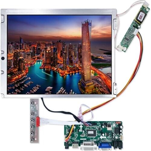 12.1 inch LCD TFT 800*600 (pixels) with 41 pin LVDS VGA speaker control driver board for industrial products